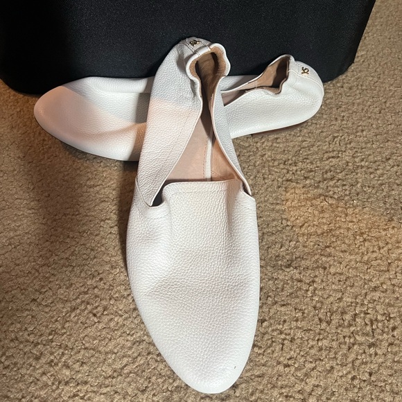 Yosi Samra White Ballet Flats - Picture 1 of 4